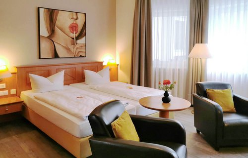 Standard double rooms