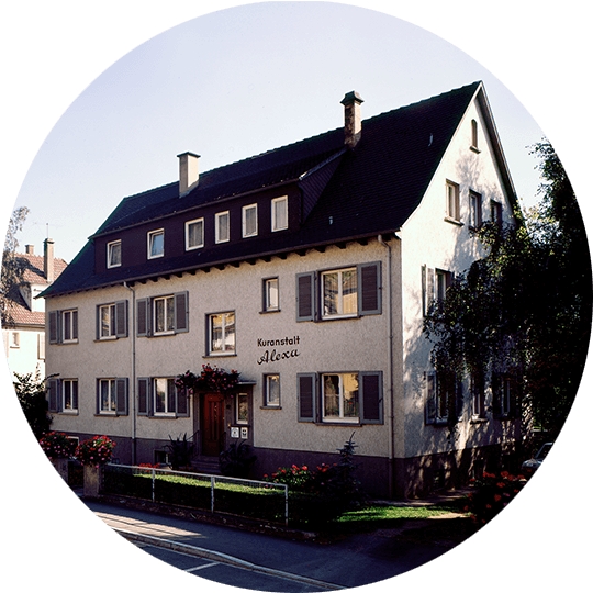 Historisches Bild der "Kuranstalt Alexa" aus dem Jahr 1966